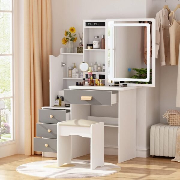 Modern Makeup Vanity – CHKV005