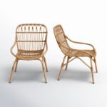 Natural Rattan Outdoor Chair | Modern Garden & Patio Chair - CHOTCH-H22