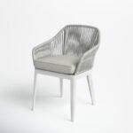 Modern Outdoor Rope Dining Chair | Luxury Patio Armchair - CHOTCH-H26 - Image 5