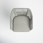 Modern Outdoor Rope Dining Chair | Luxury Patio Armchair - CHOTCH-H26 - Image 6