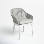 Modern Outdoor Rope Dining Chair | Luxury Patio Armchair - CHOTCH-H26