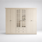 2.4 M Modern Wardrobe MDF