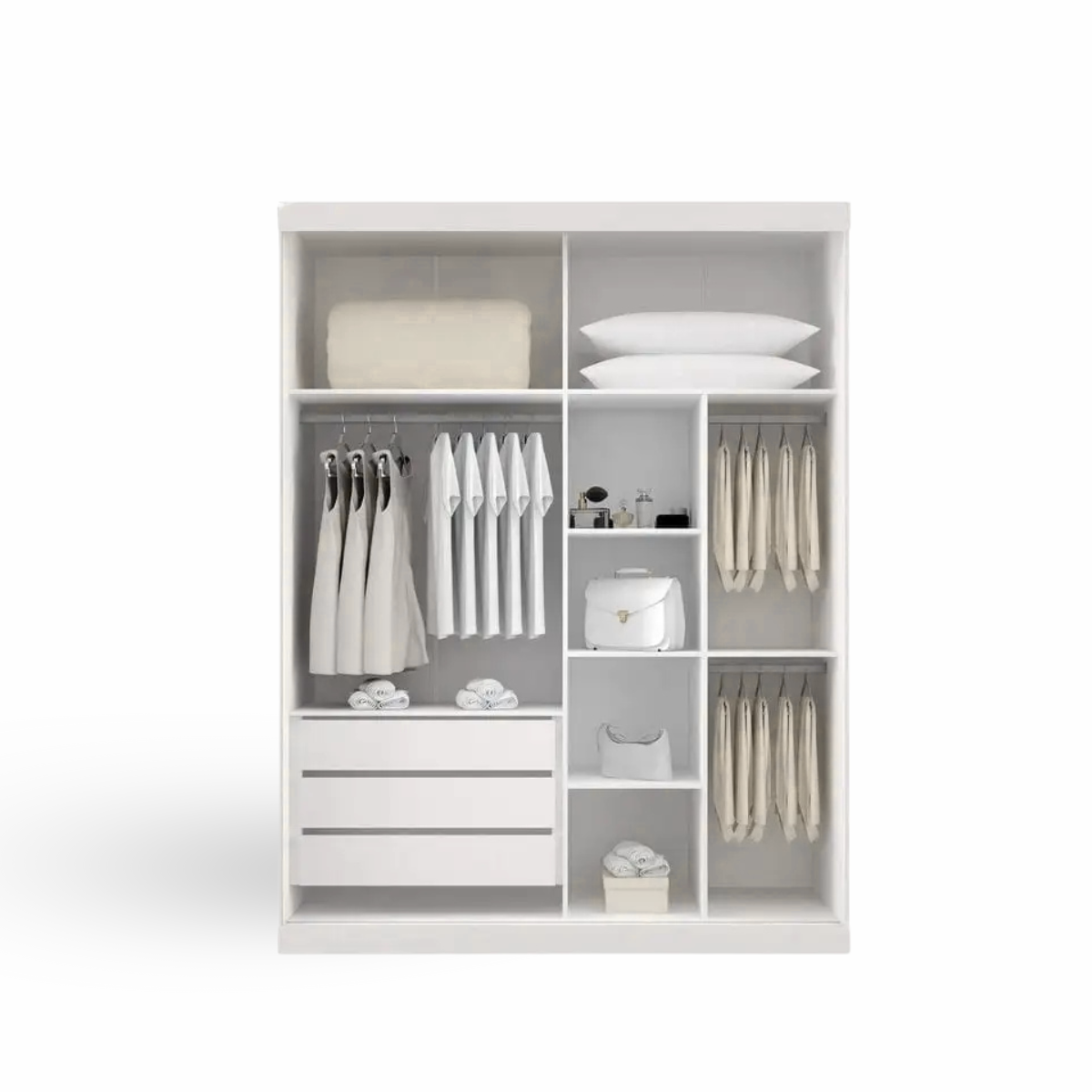 CHWD207 Open Wardrobe MDF – CHWD207 - Image 1