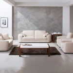 Living Room Set – 2 Sofa 2 Chair Made of Beechwood – CHSS01001